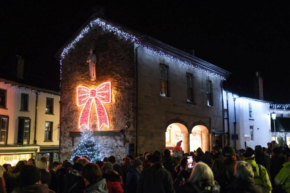 christmas in Hay-on-Wye